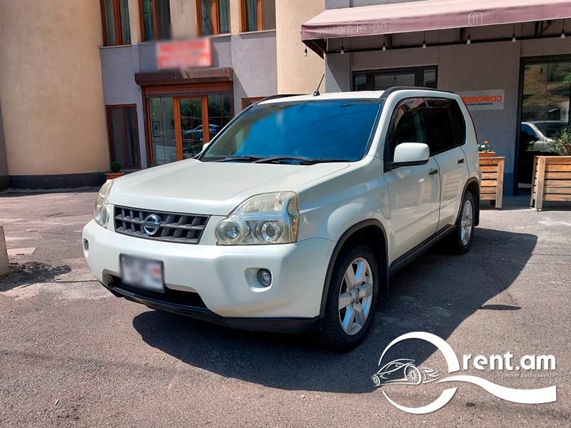 Прокат автомобиля Nissan X-Trail NT31 white в Армении